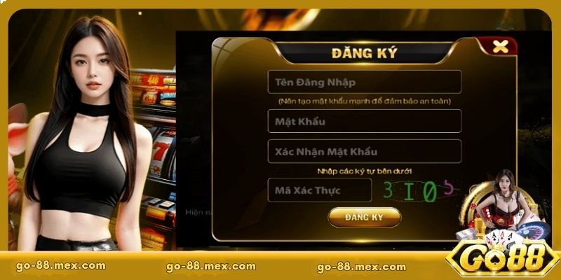 Đăng ký Go88 nhanh chóng, an toàn chỉ trong 1 phút