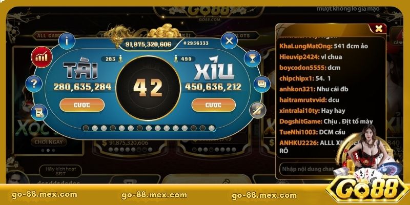 Hiểu rõ hơn về game Tài Xỉu Go88