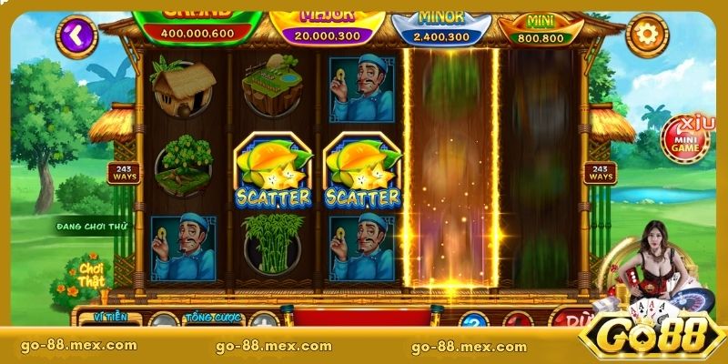 Luật chơi và cơ chế tính thưởng của slot Ăn Khế Trả Vàng